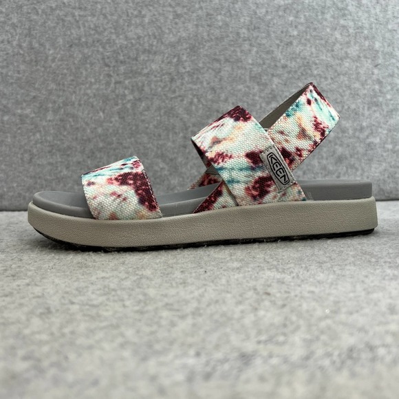 KEEN Elle Backstrap Summer Outdoor Sandal - Andorra/Tie Dye -Women Size 7.5 *NEW - Picture 14 of 15